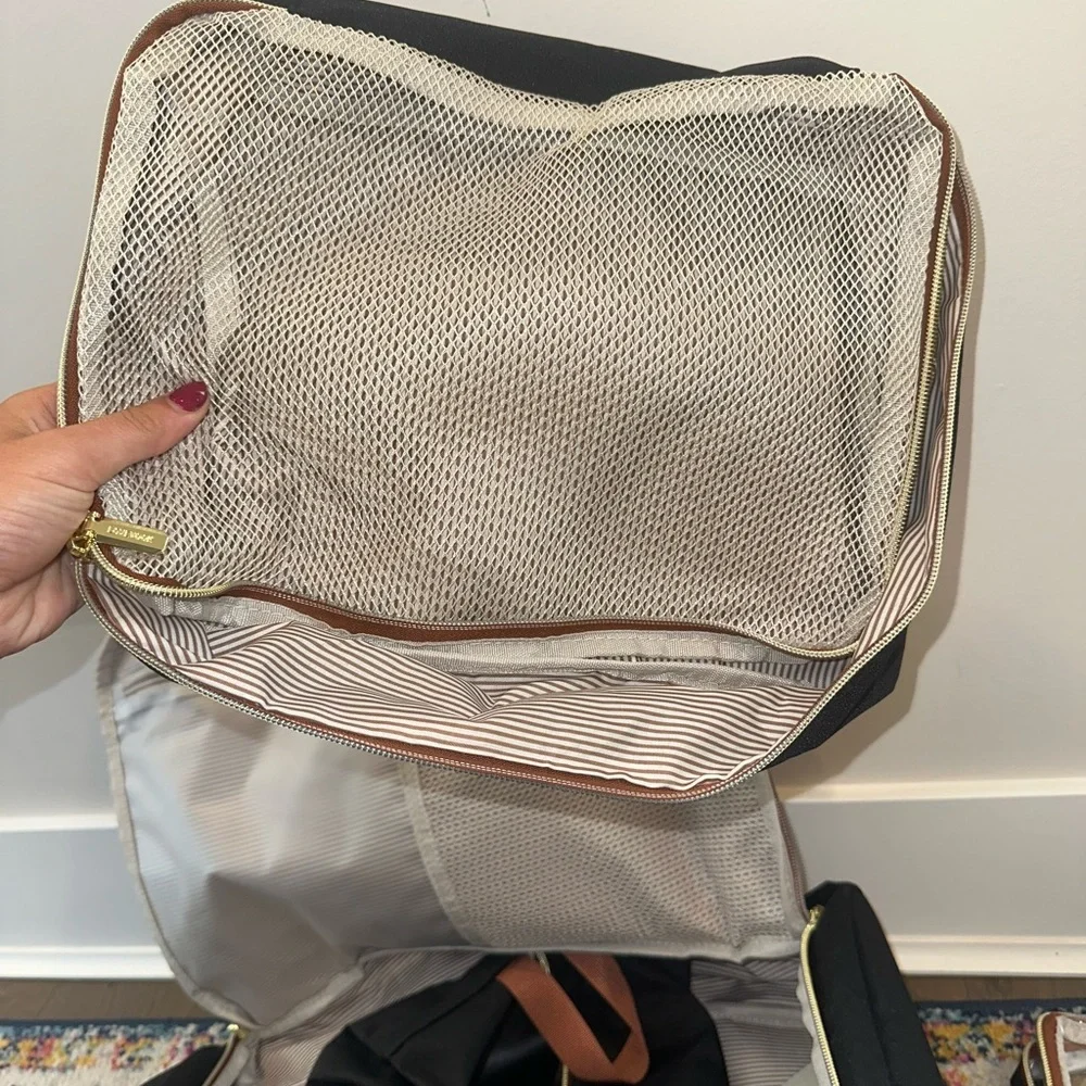 Lovevook Women's Black and Brown Backpack - Picture 6 of 11